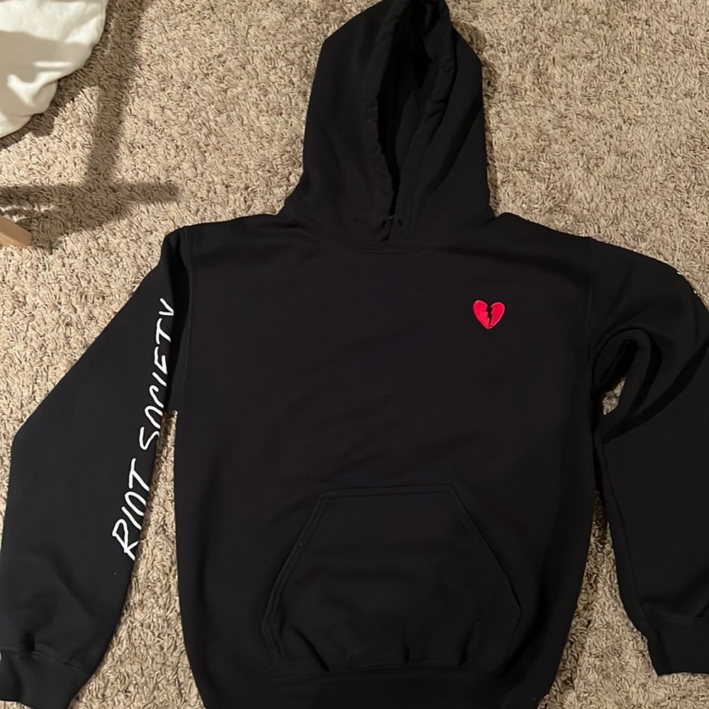Riot Society Heart Break hoody